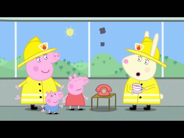 Peppa Pig The Fire Engine English Esl Video Lessons