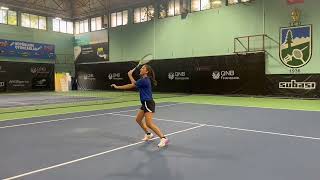 Ekin Özmen - college tennis recruiting video Fall 2024