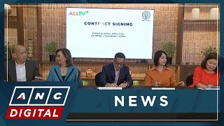 ABS-CBN AND ALLTV Contract Signing | ANC