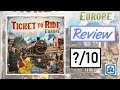 Ticket to Ride Europe. Reviews of the best essential board games for your family, kids and couples.