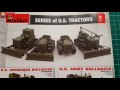 unboxing of miniart 35195 us army bulldozer 1 35