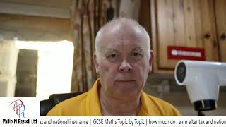 GCSE Maths Topic by Topic | how much do i earn after tax and national insurance