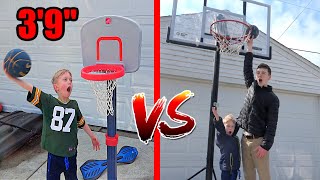 7 Year Old EXPOSES 19 Year Old GIANT in 1v1 Basketball | Colin Amazing
