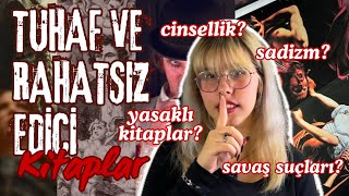 DÜNYANIN EN TUHAF VE RAHATSIZ EDİCİ KİTAPLARI | midesi hassas olanlara önermiyorum