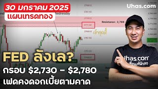 ปธน.ทรัมป์กับ FED ใครกำหนดเกมดอกเบี้ย? I แผนเข้าเทรดทองคำ 30 ม.ค. 2025