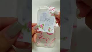 phone case diy#diy #diycrafts #phonecase  #fyp #coquette #fypシ゚