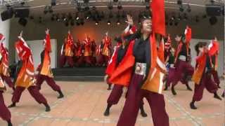 「福井大学　よっしゃこい」　こいや祭り2012　キューズモール