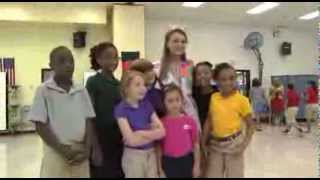 Miss Kentucky visits Goldsmith Elementary