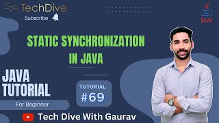 Static Synchronization in java with example | multithreading in Java | Tutorial #69