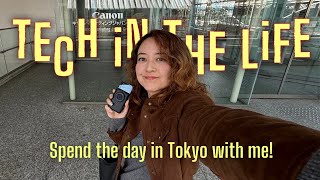 A day in Tokyo! Visiting Canon, shopping, sushi, friends🥰