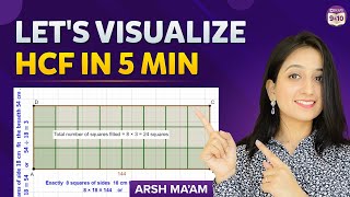 Let's Visualize HCF in 5 min | Maths | BYJU'S