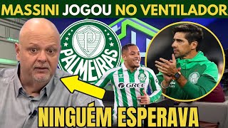 MASSINI TROUXE INFORMAÇÃO QUENTE DE DENTRO DO PALMEIRAS.