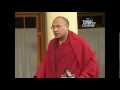 hh the gyalwang karmapa ogyen thrinley dorje gives speech on tribute to katri prof. samdong rinpoche