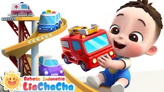 Bayi Punya Tempat Parkir🚗 | Lagu Mobil Mainan | Lagu Anak | Lagu Lucu | LiaChaCha Bahasa Indonesia