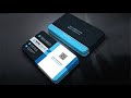 HOW TO CREATE MODERN BUSINESS CARD IN ADOBE PHOTOSHOP CC  PRINT READY