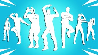 All Fortnite TikTok Dances \u0026 Emotes! ( Say So, Out West, Renegade, Espresso)