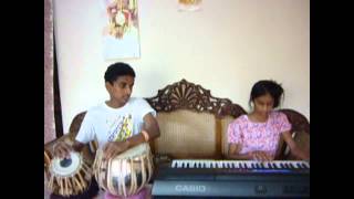 Thanuja and Imalka - Sinidu Sudu Muthu - Instrumental.