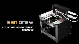 【San Draw】S053 Silicone 3D Printer Demo video