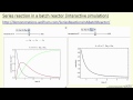 Series Reaction in a Batch Reactor (Interactive Simulation)