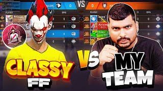 Nxt Classy Squad 🥵 VS My Squad 💪 Accuracy Vs Strategy-Who Will Win ?Epic Gameplay😎 -- FreeFireMax