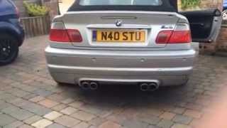 BMW E46 M3 Top Gear Tuning LOUD Exhaust System