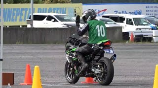 中部モトジムカーナ大会　2023C1 (h2) NINJA400