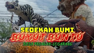 KARNAVAL SEDEKAH BUMI BUYUT BUNTU DESA PEGAGAN LOSARANG 19-11-2024