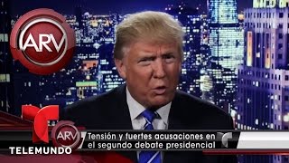 Ataques y acusaciones en Segundo Debate Presidencial | Al Rojo Vivo | Telemundo