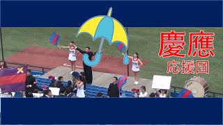 【６大学】慶應大学／雨の応援団／2016秋