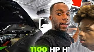 GLOJAYS 1,100HP HELLCAT BUILD IS COMPLETE + FIRST PULLS (Tyler's Reaction)