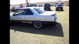 日産　スカイライン　RSターボ　加速サウンド　シルバー　NISSAN　SKYLINE