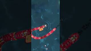 WORMATE.IO - The Best Epic Rebel Kill Of The Day #lbs #littlebigsnake #iogames #snakegames #shorts