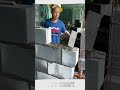 beton block wall laying process goodtools machine smartwork craft viral short