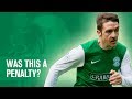 Hibernian penalty claim: Was Craig Thomson right?