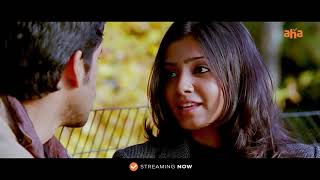 Samantha & Naga Chaitanya |  Ye Maaya Chesave | Love ❤️Proposal Scene | Gautham Menon | Watch on aha