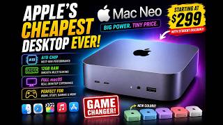 The $299 Mac Neo is Here to Destroy Windows. Hidden Features Revealed!
