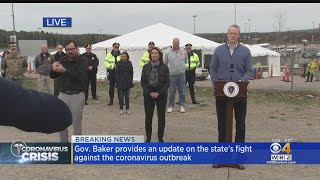 Gov. Charlie Baker Provides Update On Massachusetts Coronavirus Response