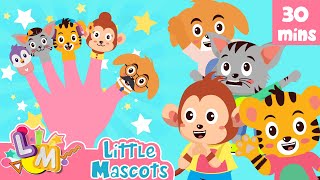 Finger Family + Colors Of The Rainbow + More Little Mascots Nursery Rhymes & Kids Songs