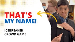 That's My Name – Crowd Game & Icebreaker for any Youth Group or Party