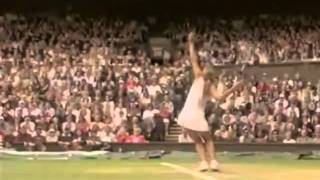 Tennis serve like Sharapova