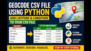 Automatically Add GPS Coordinates to CSV Using Python