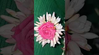 Jathi with rose 🥰 ஜாதி மல்லி#jathipoo #shorts #shortvideo #youtubeshort