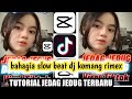 CARA EDIT TIKTOK DJ BAHAGIA SLOW BEAT TERBARU 2021