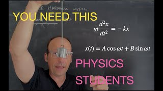 Simple Harmonic Oscillator: Every Physics Student Needs to Know This