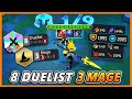 *1V7 CLUTCH* 3 MAGE + 8 DUALIST GIVE XIN 1,995 ARMOR & 2,005 MR - BunnyFuFuu | Teamfight Tactics