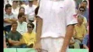 McEnroe Leconte Forget Barami French Open Seniors 1999