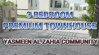 Just Handed Over 3 Bedroom Premium Townhouse Al Zahia Sharjah