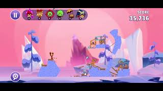 Angry Birds Reloaded: Frenemies - Level 45 (3 Stars) IOS Gameplay Walkthrough (HD)