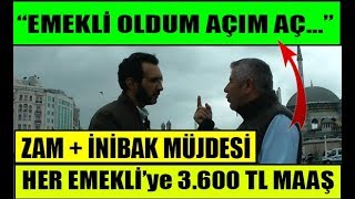 Emekliye BÜYÜK zam! 2000 yılından sonra emekli olanlara emeklilik ZAMMI ve intibak yasası