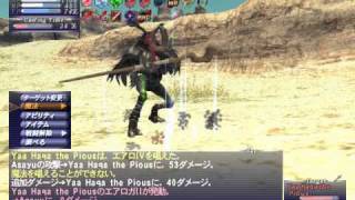 FF11 カンパニエ Yaa Haqa the Pious 赤85 ソロ